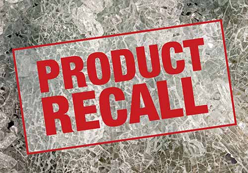 Defective product recall